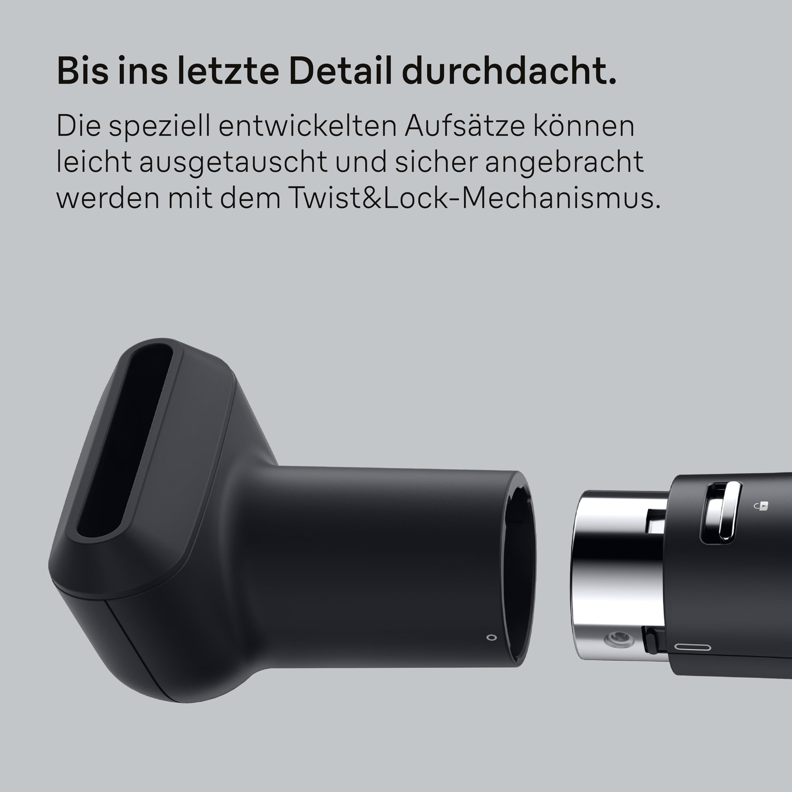Braun Warmluftbürste AS4.2, Leichter Heißluft-Styler mit Rundbürste und Trockenaufsatz, 1000W HTDC-Motor mit 3 Stylingstufen, IONTEC-Technologie, Schwarzes Satin-Finish mit Chrom-Akzenten, BRAS420E