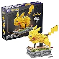 MEGA - Pokémon Kinetic Pikachu Set di Costruzioni con 1092 mattoncini e Pezzi compatibili