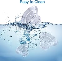 Vista 6 de Juome 6 piezas de insertos de brida de 0.669 in compatibles con el extractor de leche portátil Momcozy S12 Pro/S9 Pro/S12/S9