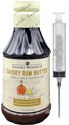 Miniatura 2 de Gourmet Warehouse Orleans Cajun - Marinada inyectable con jeringa incluida, 16 onzas, (paquete de 1)