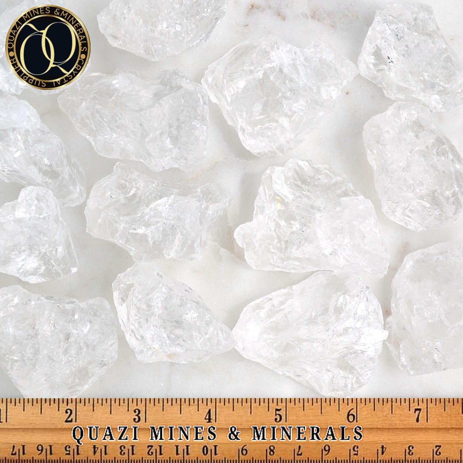 Clear Quartz Crystal stone raw healing crystals reiki stones 100 Grams Crystal Rock Shop