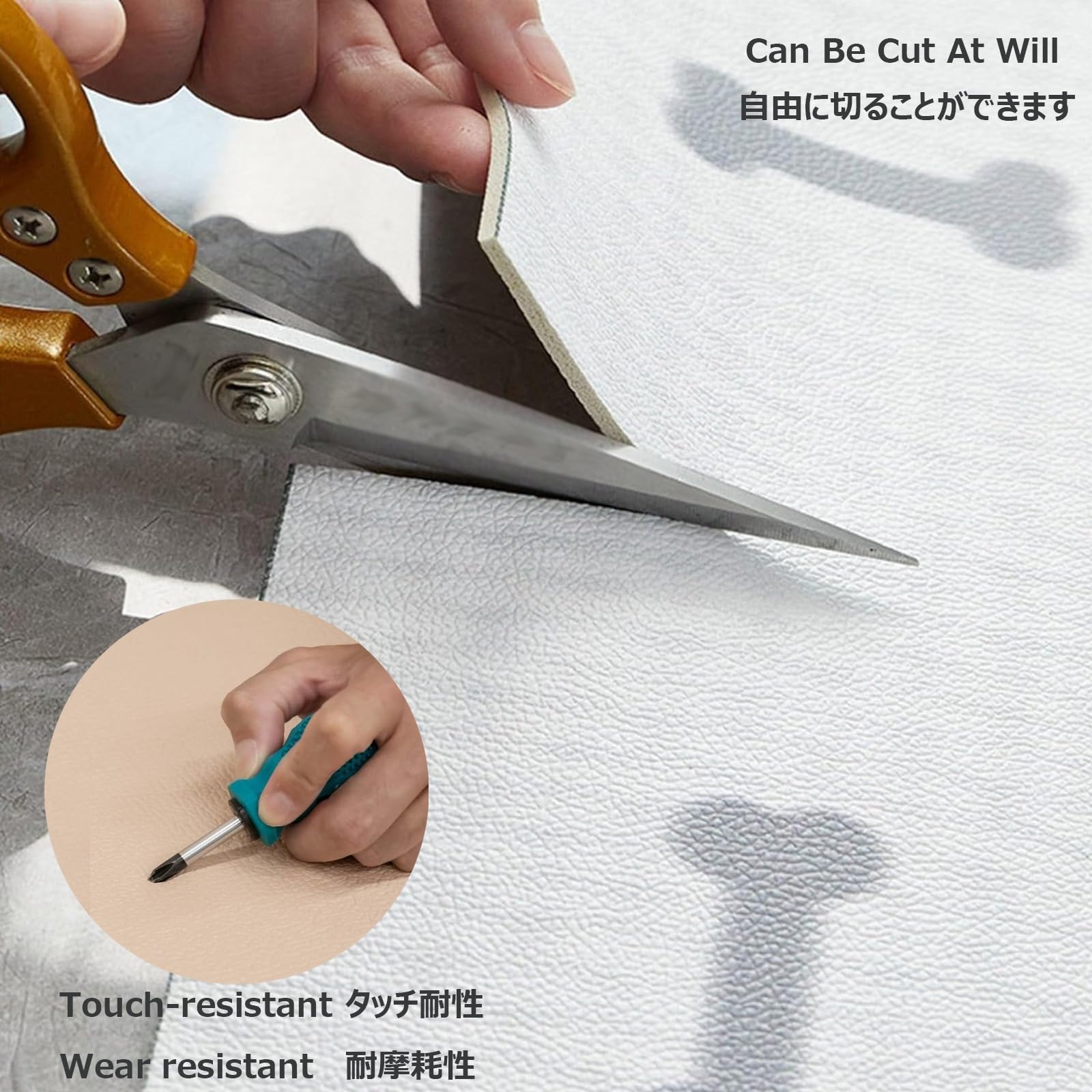 Tappetino Per Ciotola Di Cibo Antiscivolo Per Animali, Impermeabile Sottociotola Cane Cani, Tappetini Grandes, Taglio Casuale, Resistente All'usura, Faciledapulire Protezioni Per Pavimenti(White,100x1