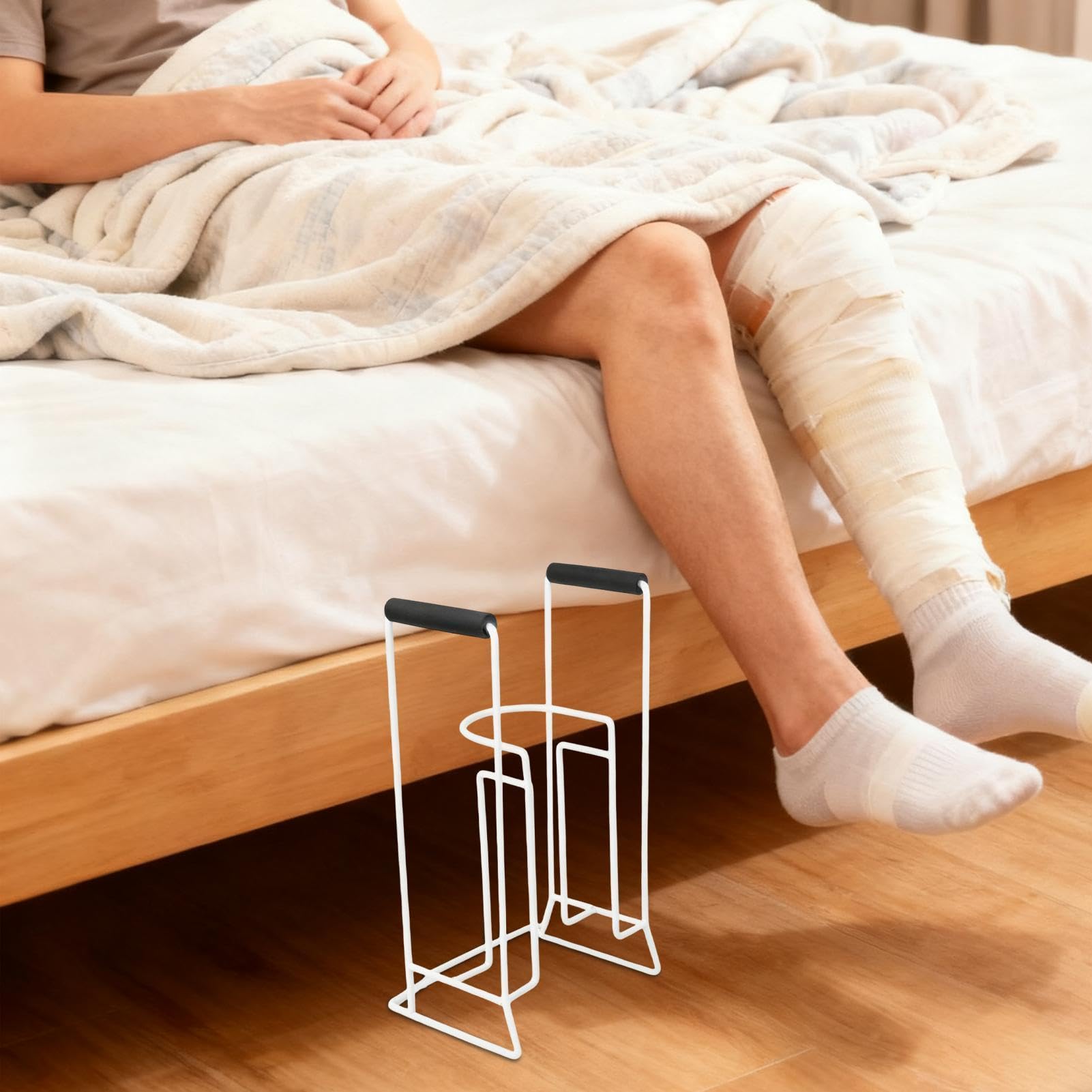 Kompressionsstrumpf Anziehhilfe Einfache Strumpf Anziehhilfe | Praktisches Hilfsmittel Für Socken Und Strümpfe Für ältere Menschen, Schwangere, Diabetiker, Vater, Oma, , Ehefrau,