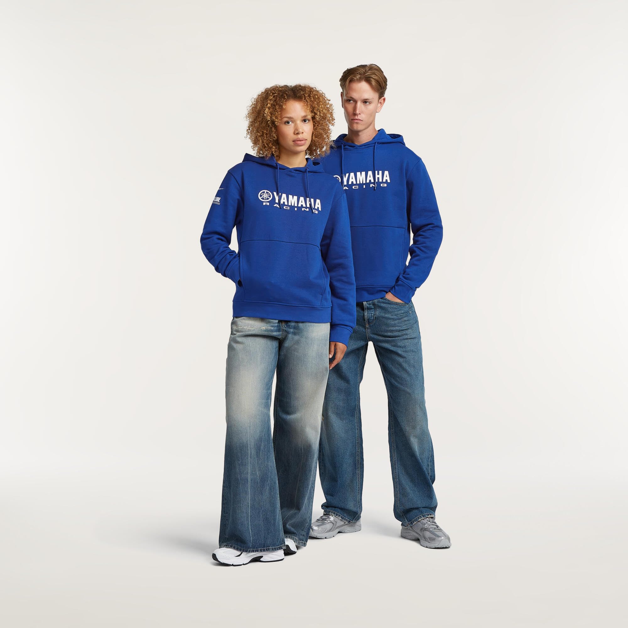 Yamaha Racing Paddock Blue Teamwear Pullover Hoodie Unisex Viseu