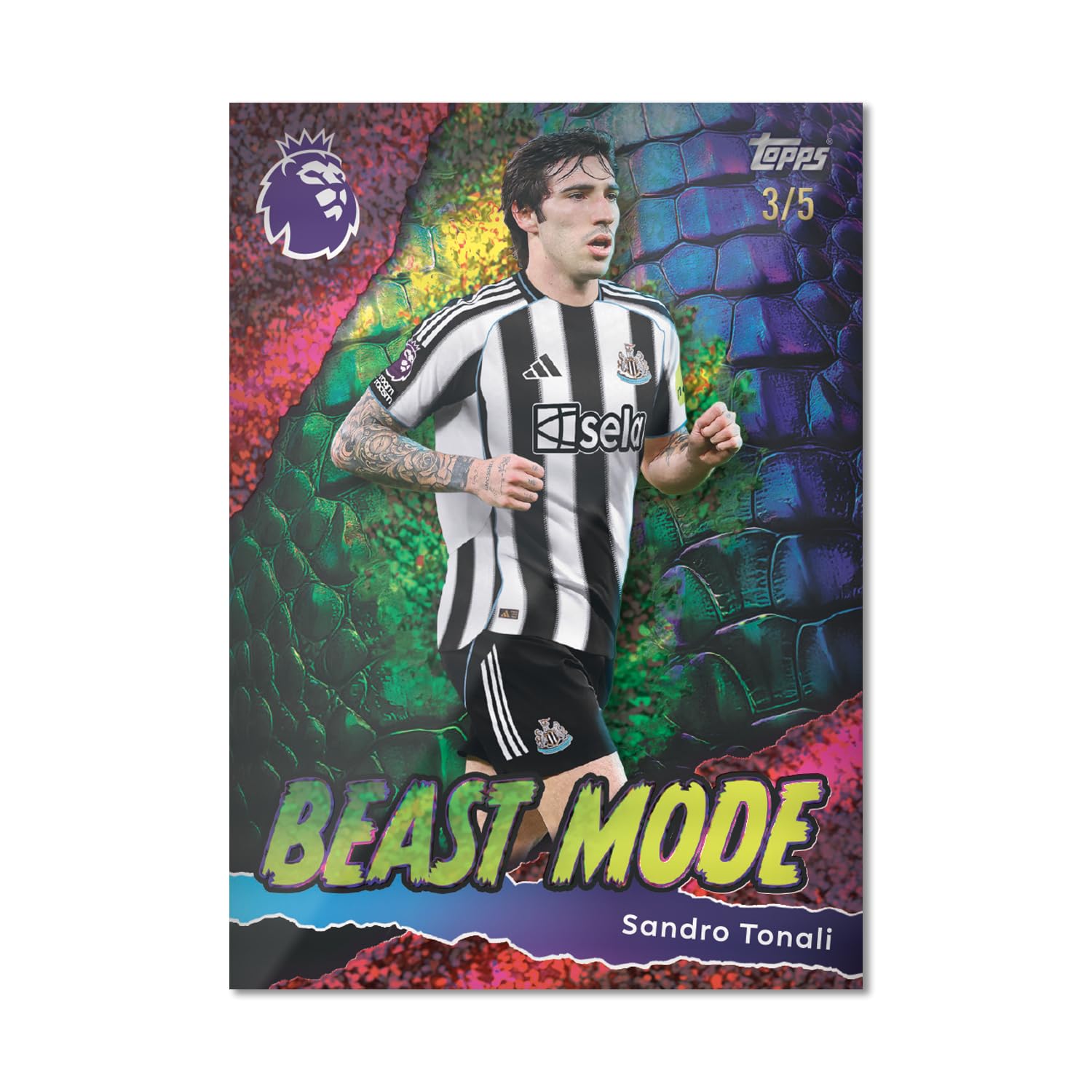 2025 Topps Premier League Debut Edition Cards - Random Mega Tin (40 Cards + 3 Exclusives)