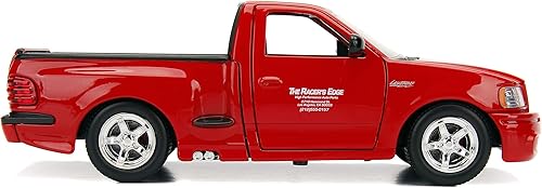 Miniatura 6 de Jada Juguetes Fast & Furious 1:24 Brian's Ford F-150 SVT Lightning Die-cast Car, juguetes para niños y adultos, rojo (99574)