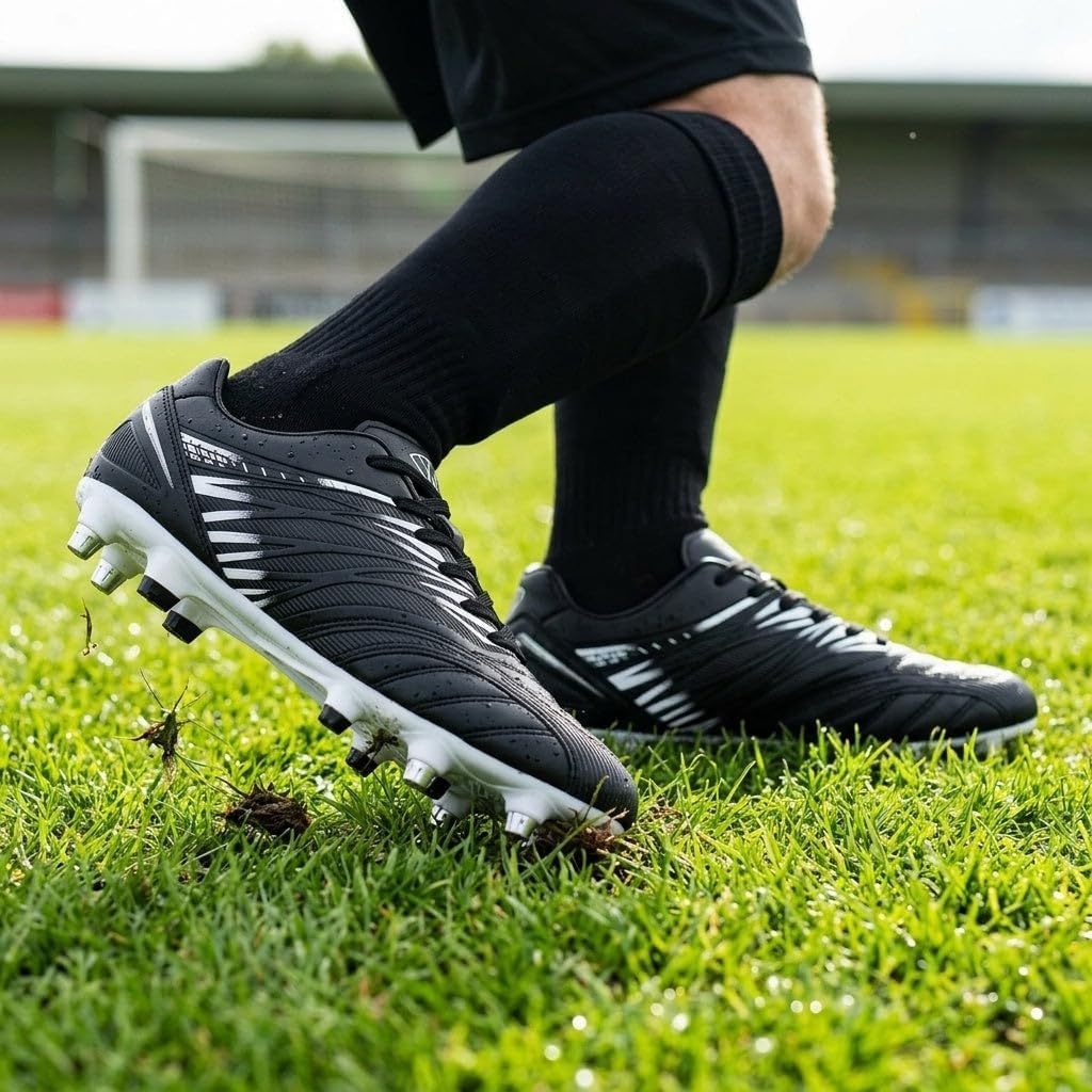 Vizari Men's Valencia SG Soft Ground Soccer Shoes/Cleats for Soft or Wet Playing Surfaces and Fields