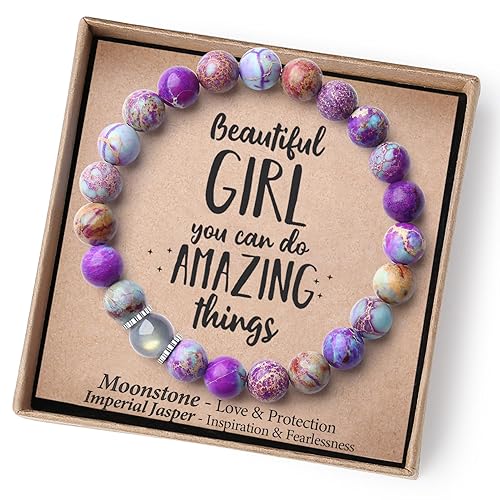 Teen Girl Gifts Ideas Valentines Day Gifts for Teenage 15 Year Old Girl Birthday Gifts Beaded Bracelets Best Friend Gifts for Women Granddaughter