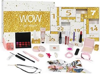 EONFAVE Beauty Advent Calendar 2024 24 Makeup Set Women Makeup for Best Gifts Exquisite Cosmetics Finishing Pin Lipstick Eyeliner