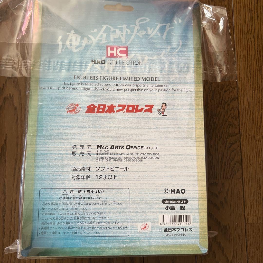 Amazon.co.jp: 小島聡 サイン入りフィギュア 全日本プロレス HAO 