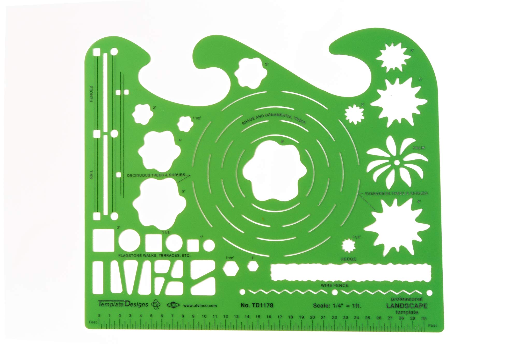 ALVINProfessional Landscape Design Template (TD1178)
