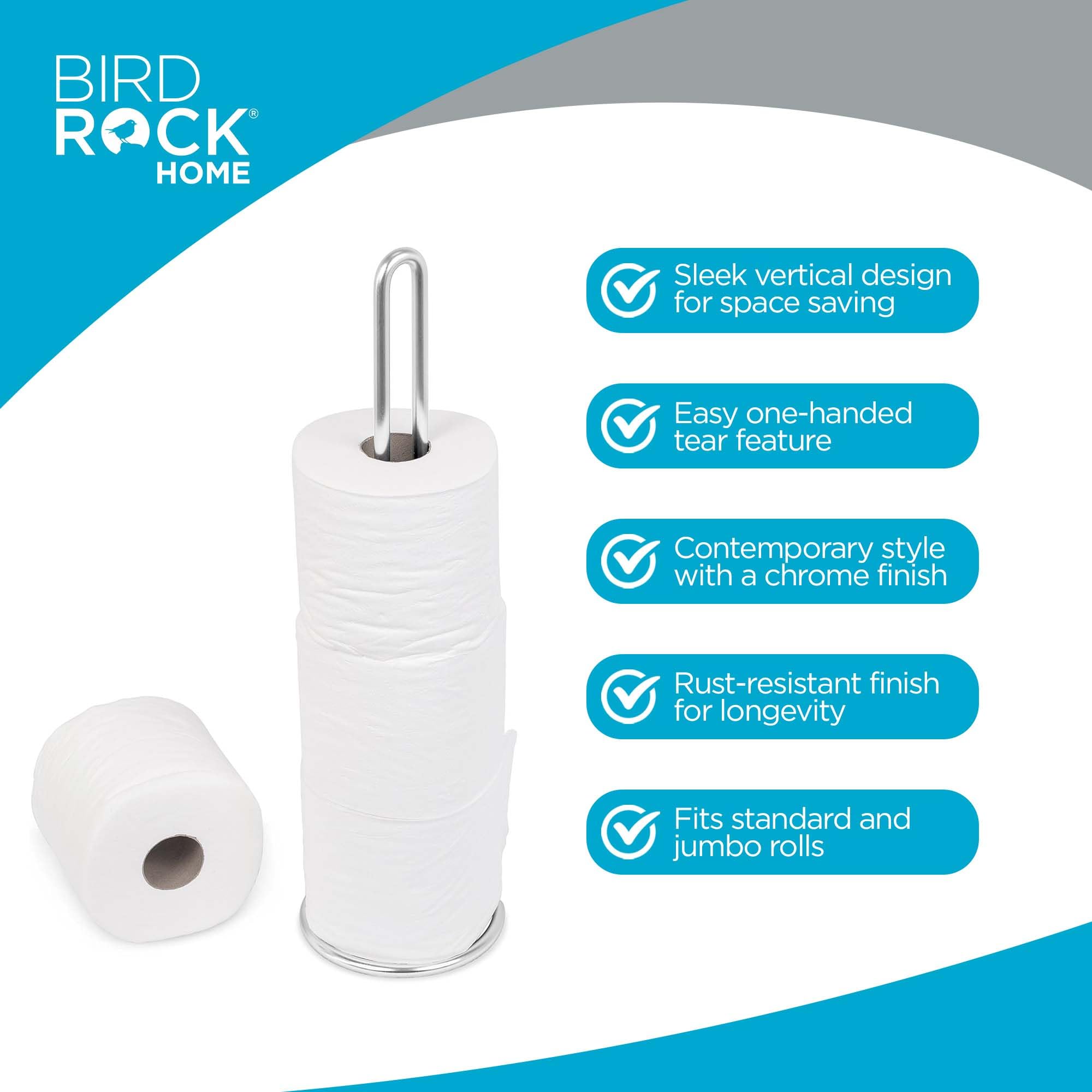 Internet del mejor acero soporte para rollo de papel, large