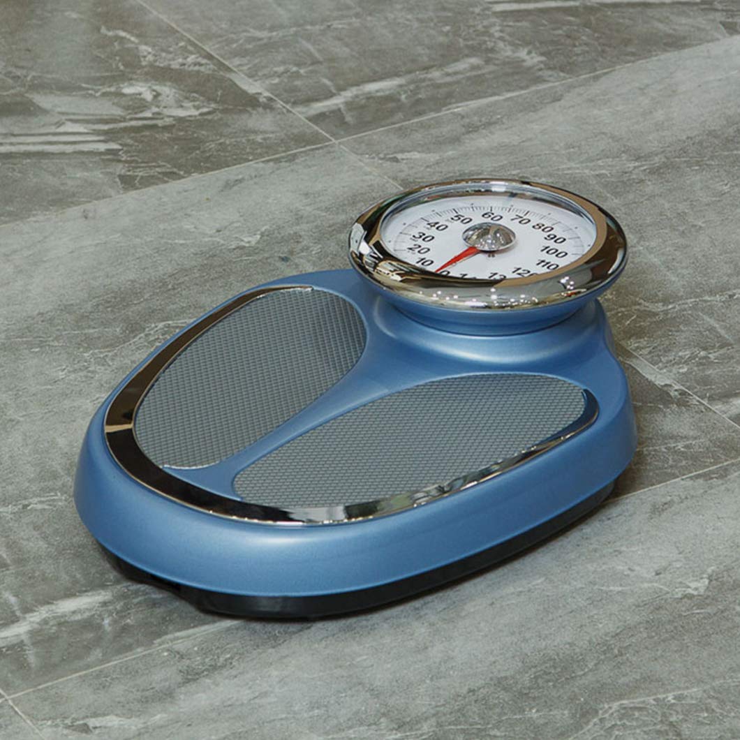 SYTH Bilancia Pesapersone Meccanica,Bilancia per Medicina di precisione, Bilancia pesapersone Professionale per la Salute, Bilancia analogica con quadrante Grande, capacità 200 kg / 440 libbre