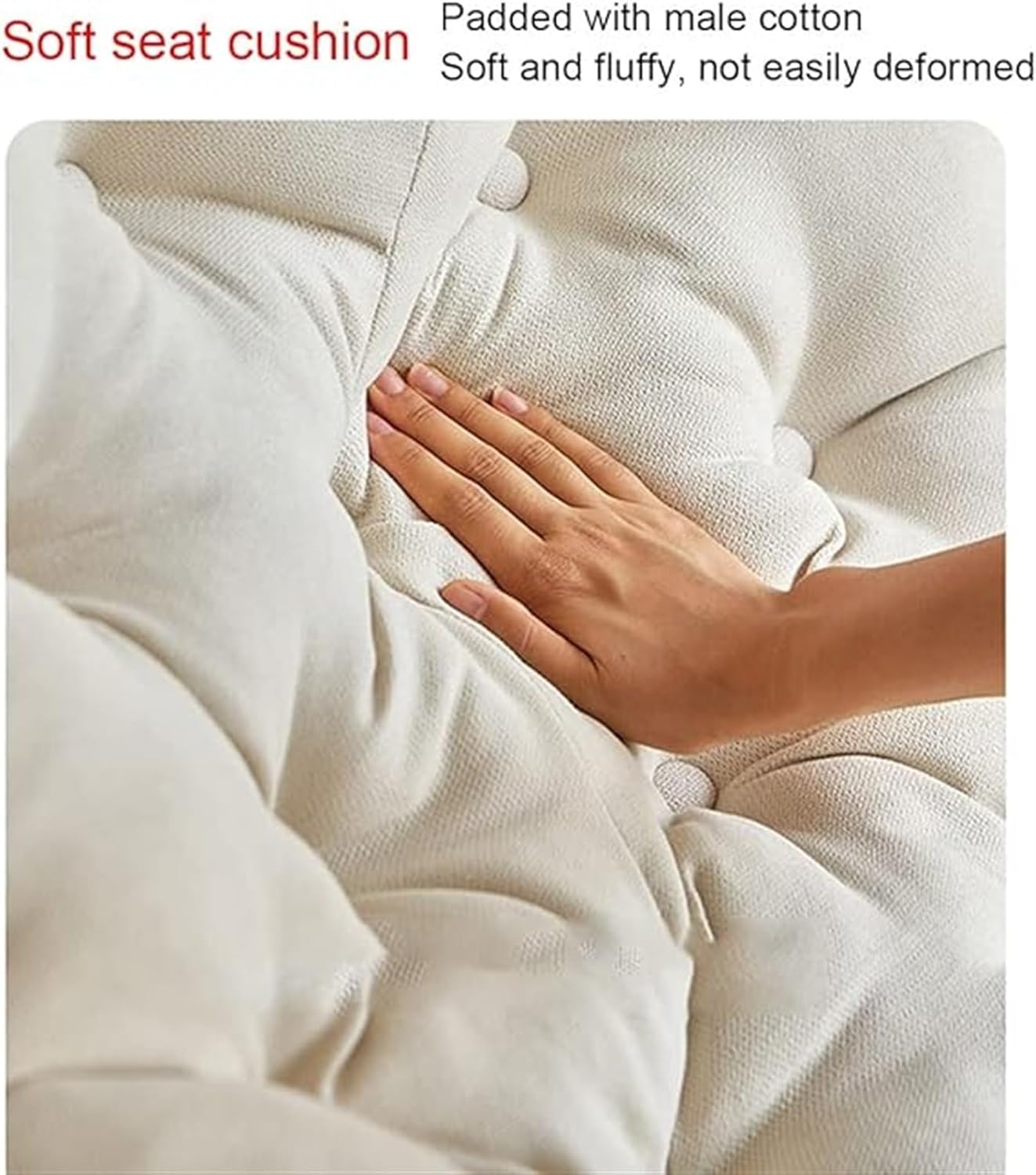 Modern Outdoor Rocking Chair - Comfy Patio Lounge Recliner for Garden, Yard, Indoor & Outdoor Use - Stylish Grey Rocker for Living Room & Relaxation