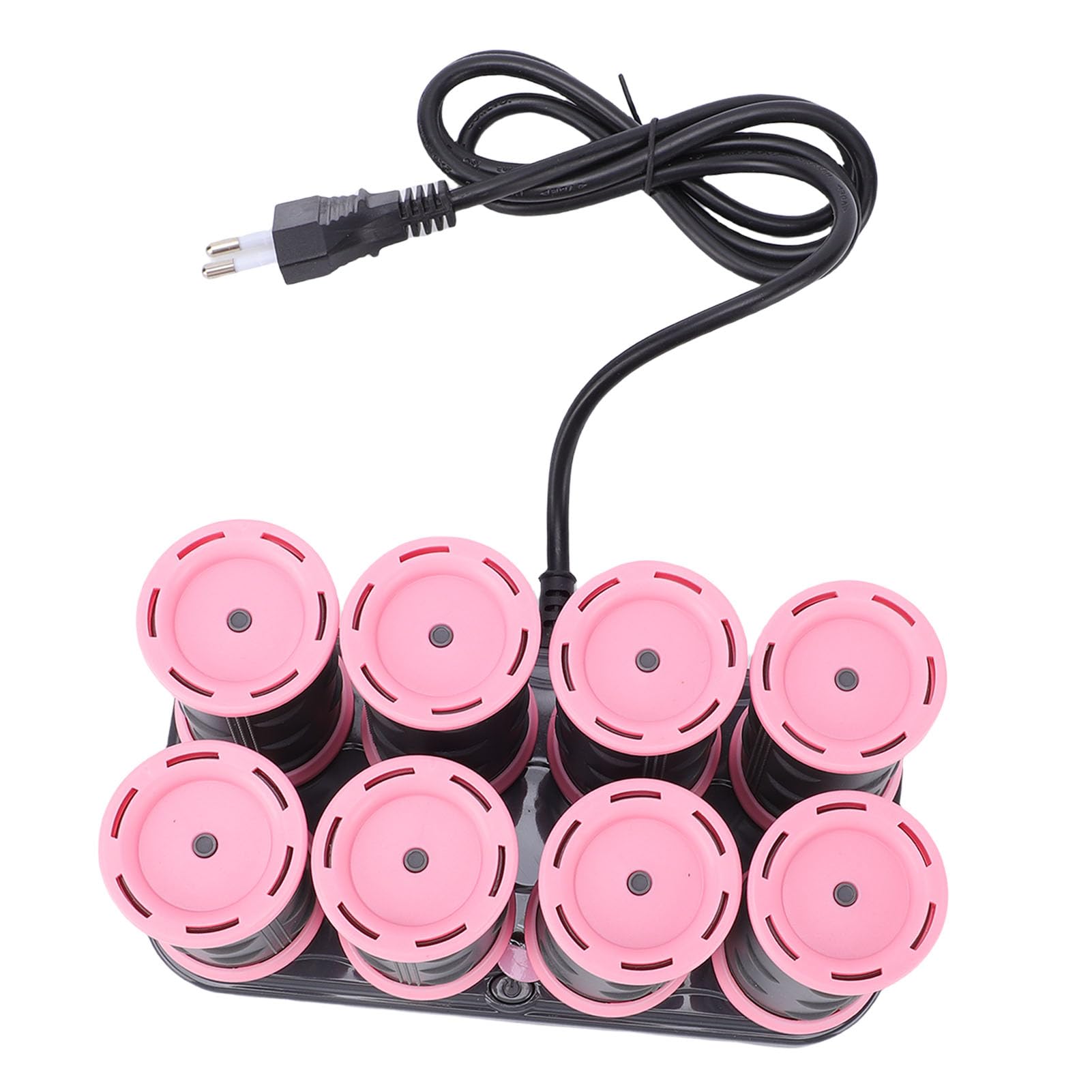 Generic Heißwickler, Fortschrittliches Temperaturdesign, Einfach zu Bedienende Elektrische Heißwickler für Mühelose Locken, Haar-Wärmewickler-Set Zum Stylen, ABS, 8-teiliges Set