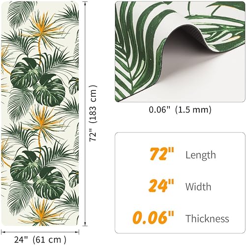 Miniatura 2 de Tapete de yoga plegable de gamuza para viaje, resistente al desgarro, antideslizante, duradero, bolsa de mano incluida para yoga, pilates,