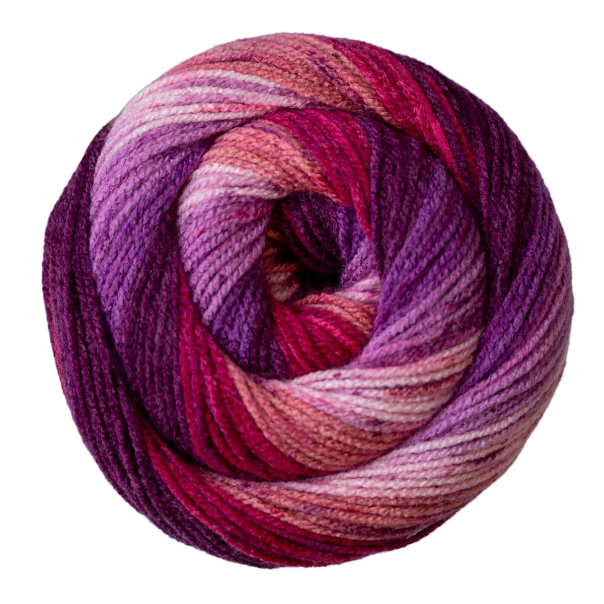 Emu Funfair Swirl DK Acrylic Yarn 150g Cake 450m, Waltzer - 001