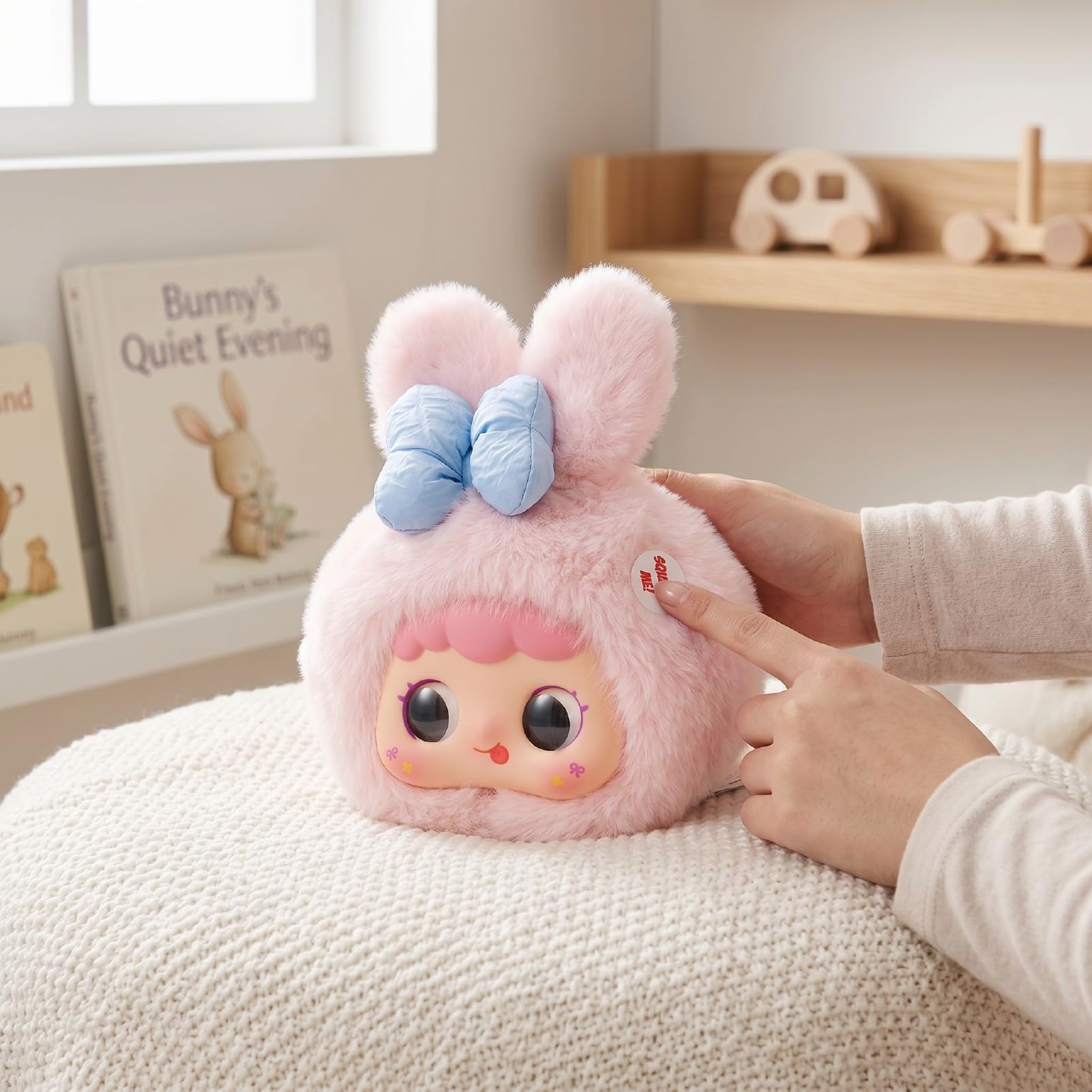 Juguete Robot de Apoyo Emocional AI, Peluche Interactivo Multilingüe