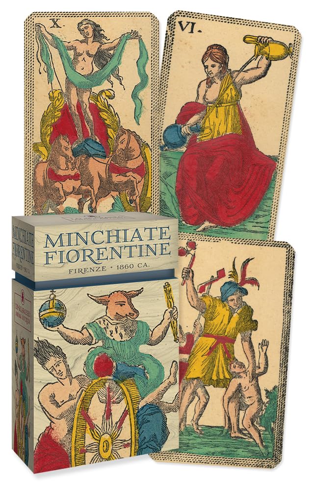 Tarot Minchiate Fiorentine Anima Antiqua - Jeu historique de 97 cartes florentines