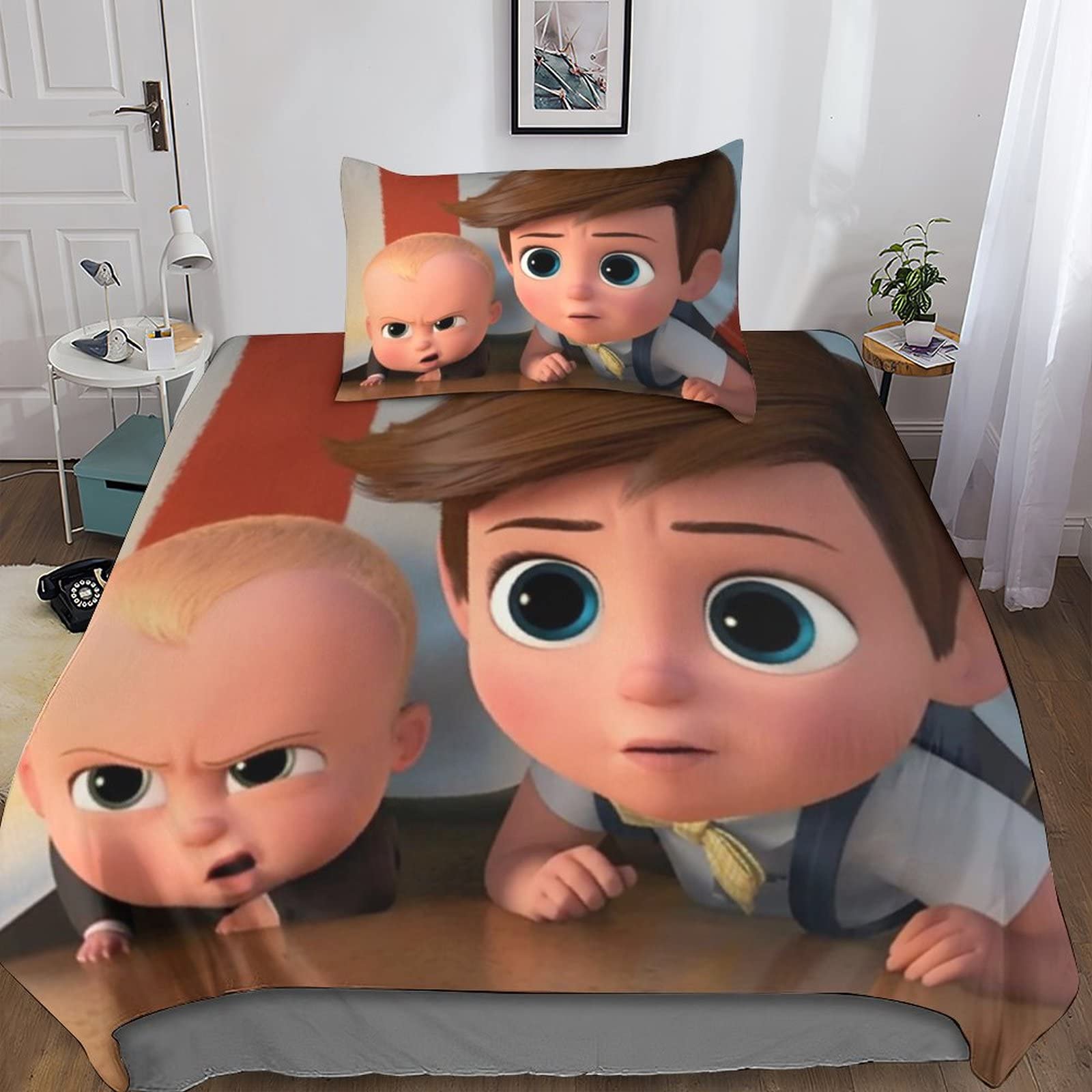 Baby Boss ensemble de lit zippé pour changer la couette rapidement sans effort et sans boutons