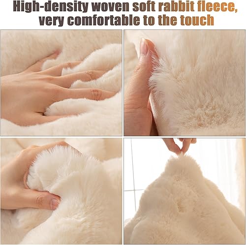 Miniatura 7 de ele ELEOPTION Funda de cojín para sofá modular, fundas de cojín cálidas y esponjosas para sofá, protector de muebles (ancho 36 pulgadas, largo 71