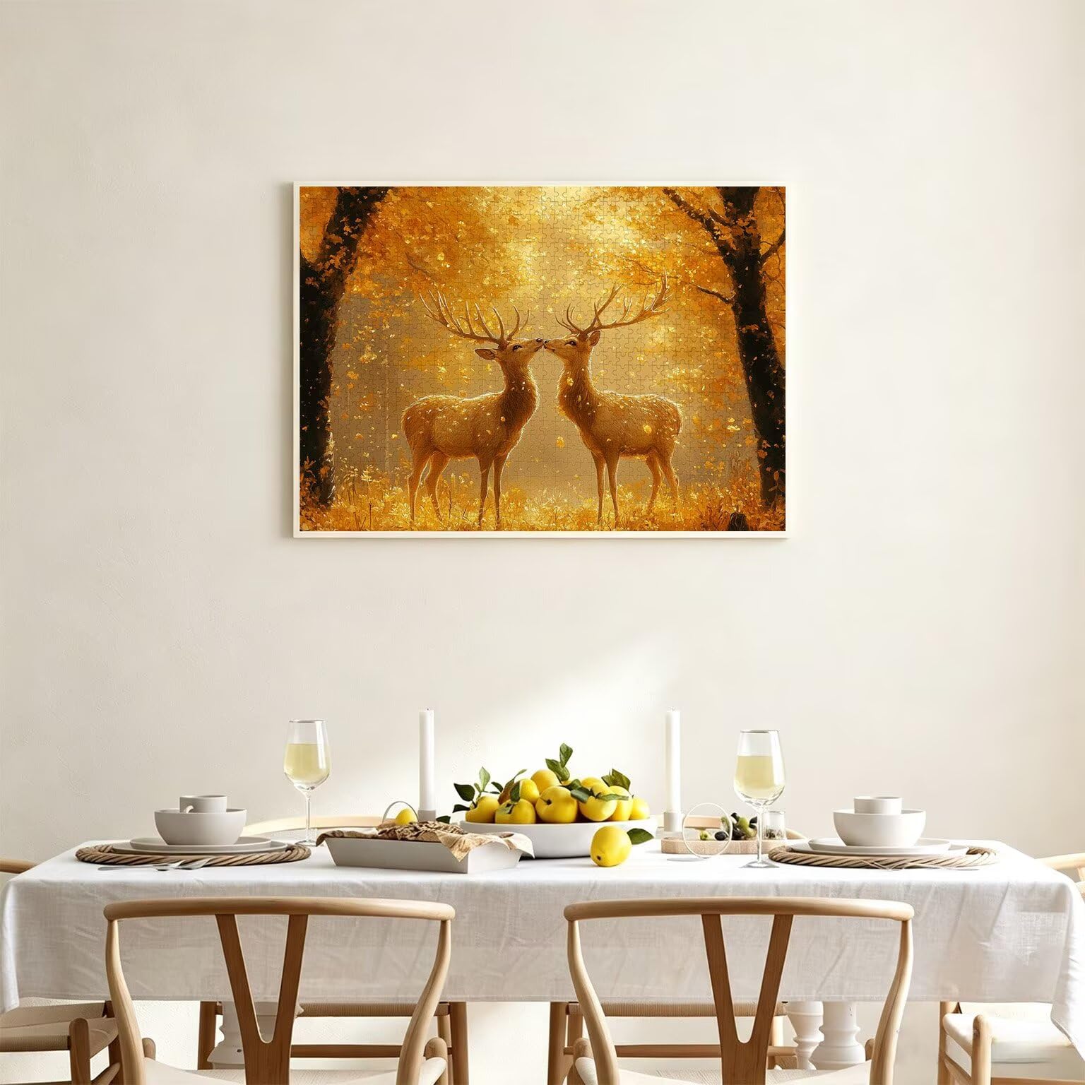 Puzzle dla dorosłych 6000, jesień jelenia, 179 x 105 cm, n-414
