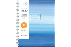 Blue Sky 2021-2022 Academic Year Monthly Planner