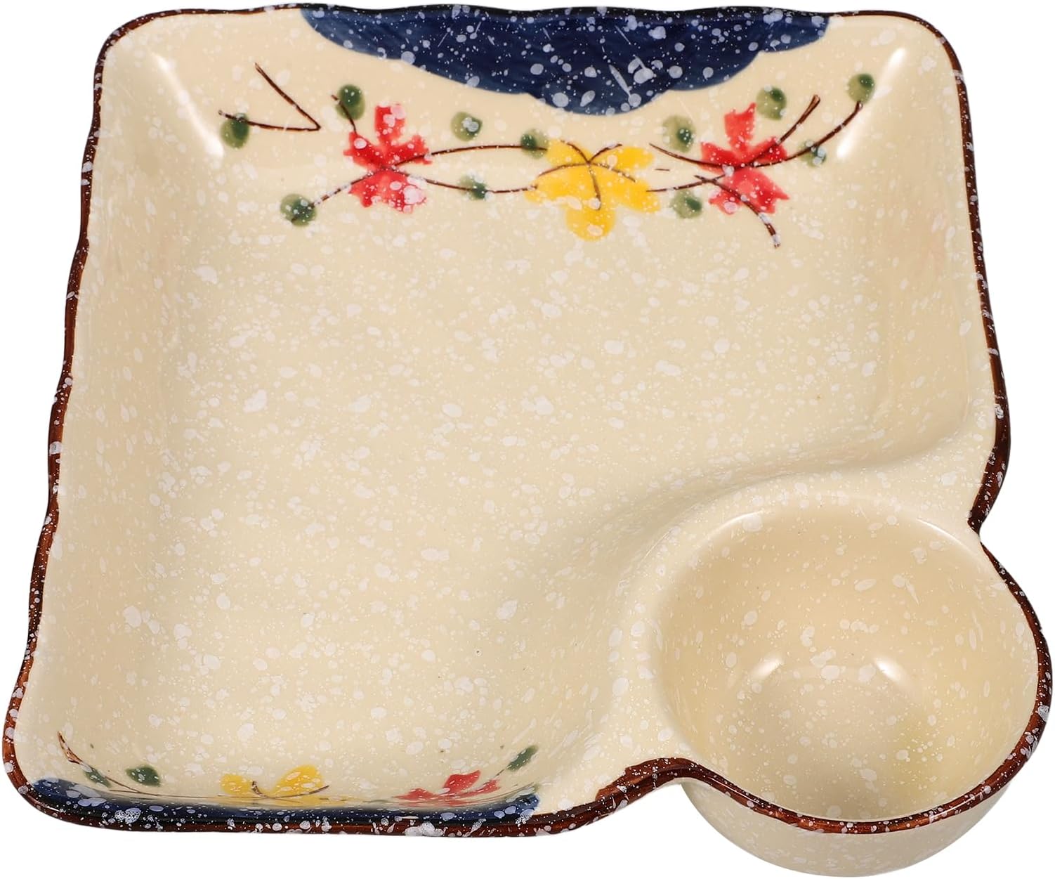 Beaupretty セラミック製寿司皿 餃子皿 耐摩耗性プレート 多目的サービングディッシュ 和食向け食事用プレート