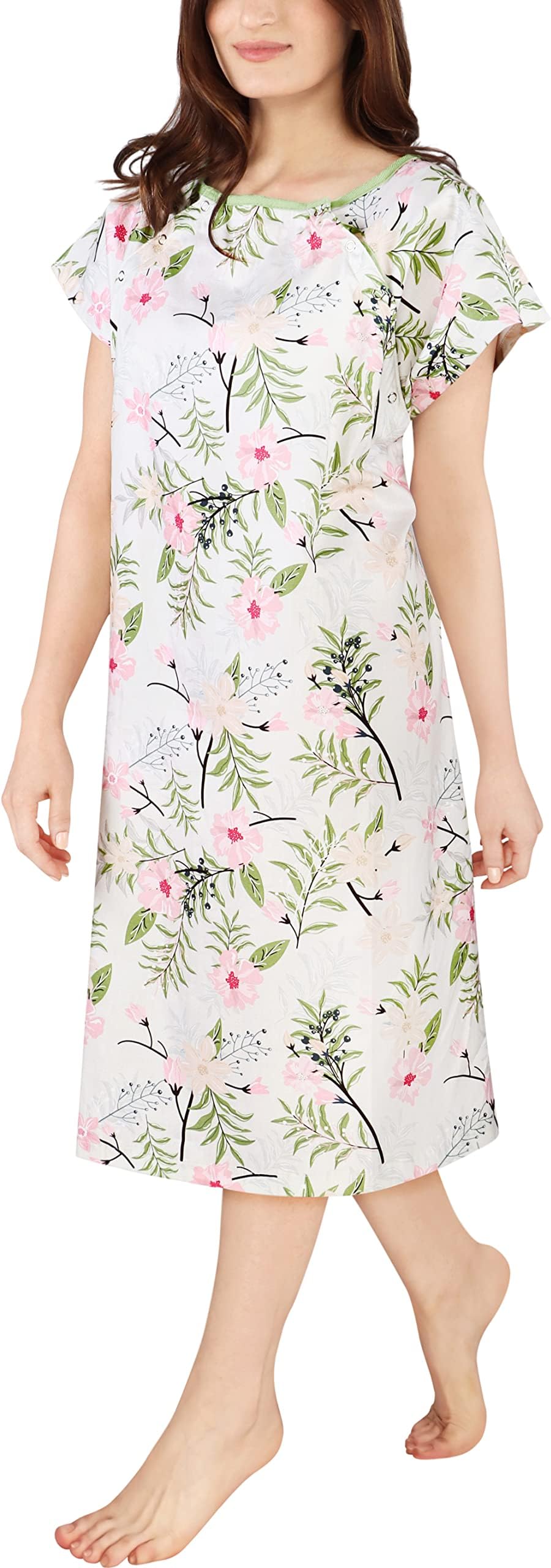 Utopia Care Women's Hospital Gown Soft Comfortable and Stylish Patient Gown