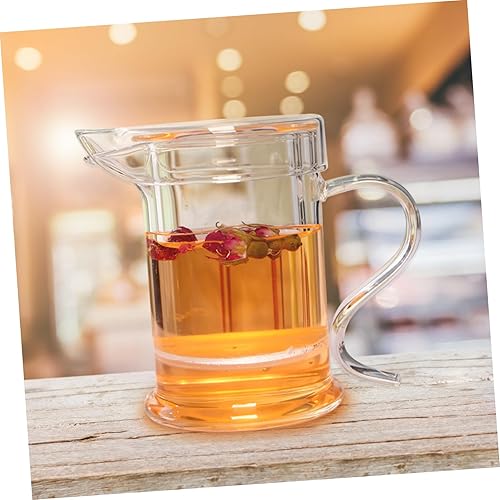 Miniatura 8 de Amosfun Tetera de oficina, 1 juego de té, tetera de filtración, tetera de filtración, tetera para el hogar, tetera para el hogar, tetera de