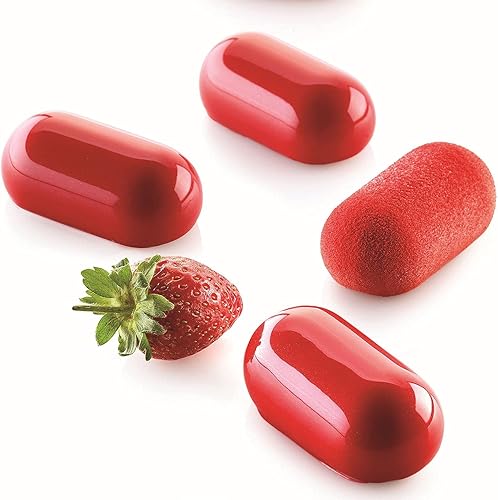 Vista 245 de OCPO KITCHEN Molde de silicona para hornear pasteles de mousse, dulces, pasteles, chocolate, magdalenas, gelatina, galletas, pudín, molde