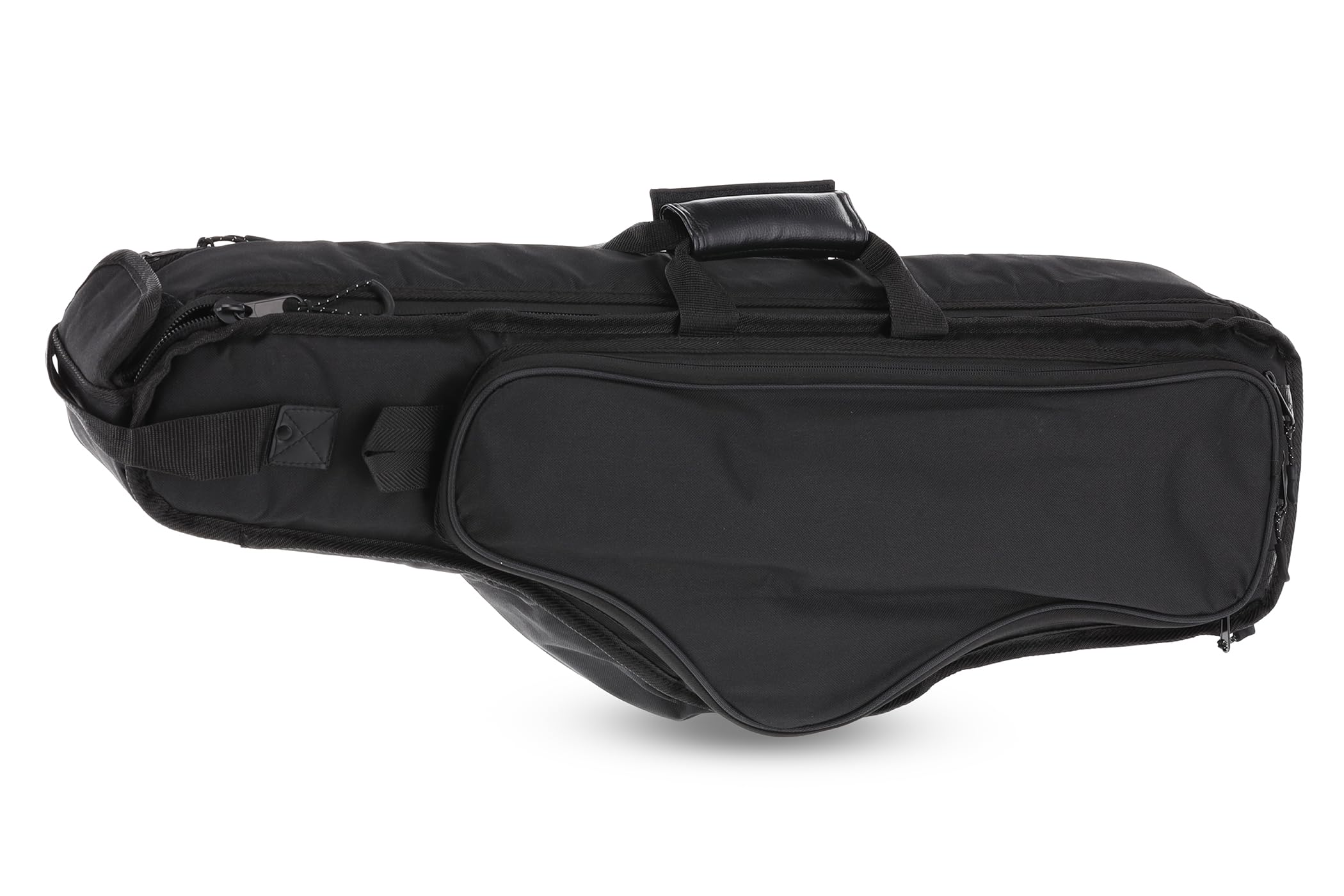GEWA Funda Premium Gig Bag para Saxofón Tenor - Cordura 600 Denier - Resistente a desgarros y al agua - Acolchado de 30 mm - Correas de mochila ajustables - Negro