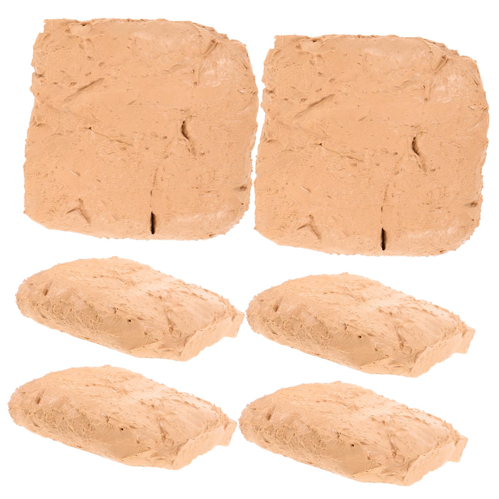 6piezas Arcilla De Secado Al Aire Para Arcilla De Multiusos Para Modelar Para Manualidades Diy y Esculturas Casa Mano