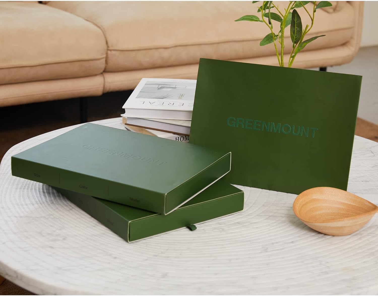 GreenMount Women's Beanie Hat 100% Cashmere Knit Beanie Plant Dyeing Thanksgiving for Women - Image 6