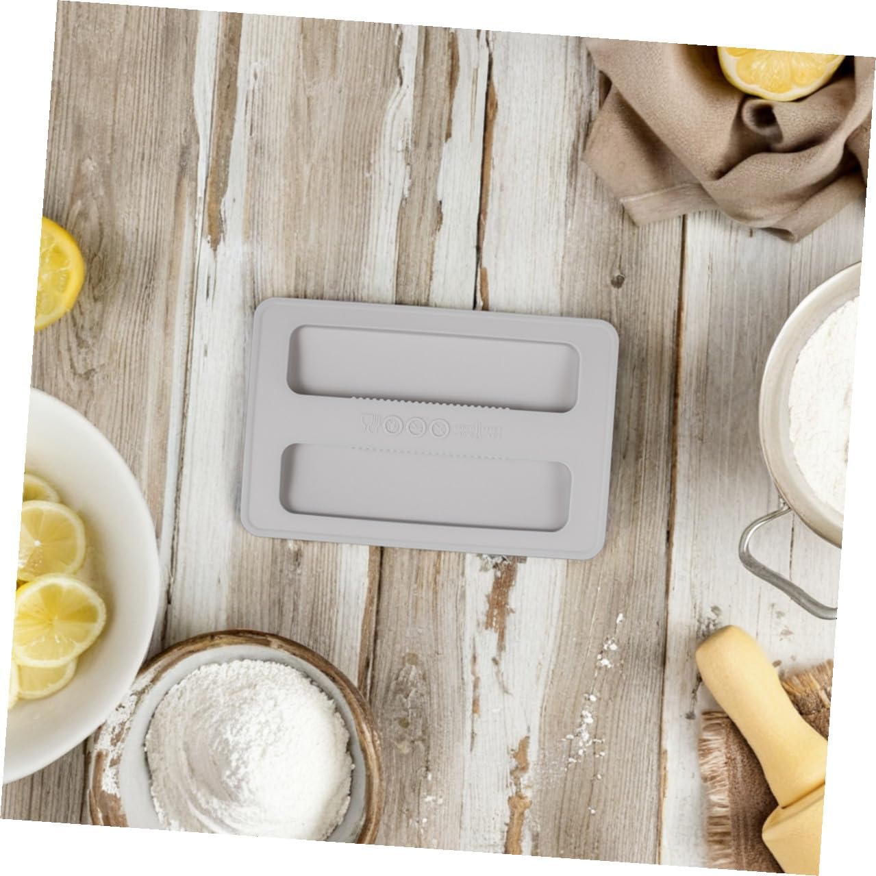 SOLUSTRE 6pcs Silicone Toaster Cover Heat-resistant Protective Lid Slice Bread Machines Kitchen Appliance Debris Cap Retro Design