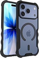 Vista 44 de Smartish® funda protectora magnética para iPhone 14 - Funda Gripzilla compatible con MagSafe [Resistente + Dura] Funda blindada de agarre pesado