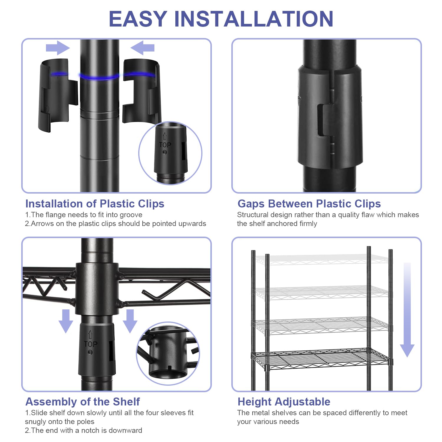 Armario Extensible con Zapatero, 182 * 34,5*（233-279） cm,Burro Ropa Resistente Ajustable, Vestidor Independiente,Gran Capacidad, Negro (Negro)