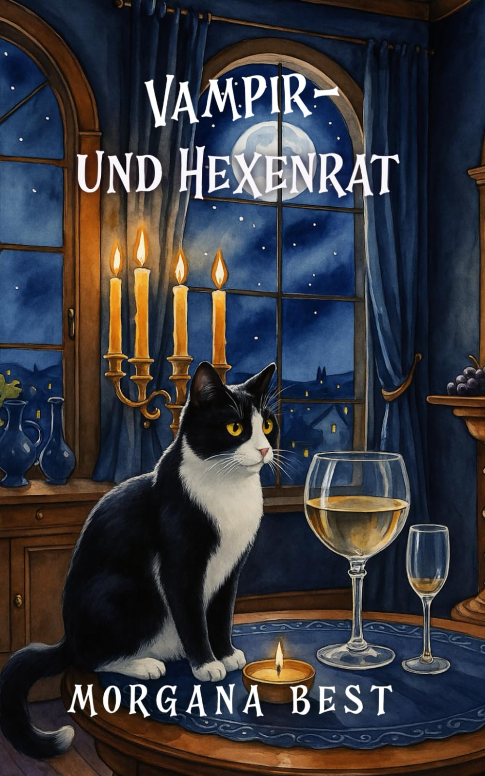 Vampir- und Hexenrat: Ein Paranormaler Cosy-Krimi (Vampire und Wein)
