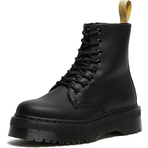 Dr. Martens, Vegan Jadon II 8-Eye Synthetic Platform Boot for Men and Women