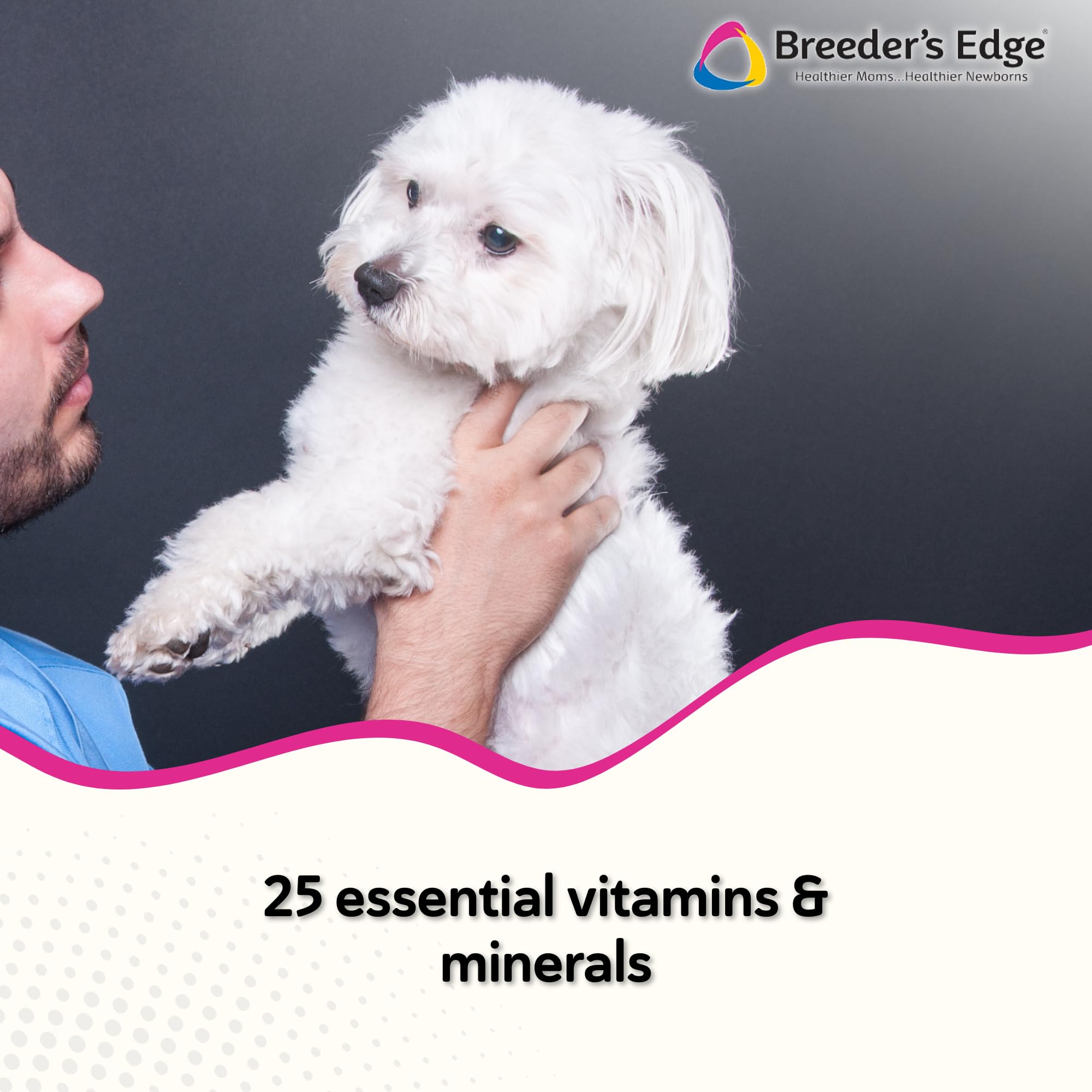 Breeder's Edge Breed to Wean Prenatal Soft Chews Sm Dogs & Cats, 400ct — Amazon image 2