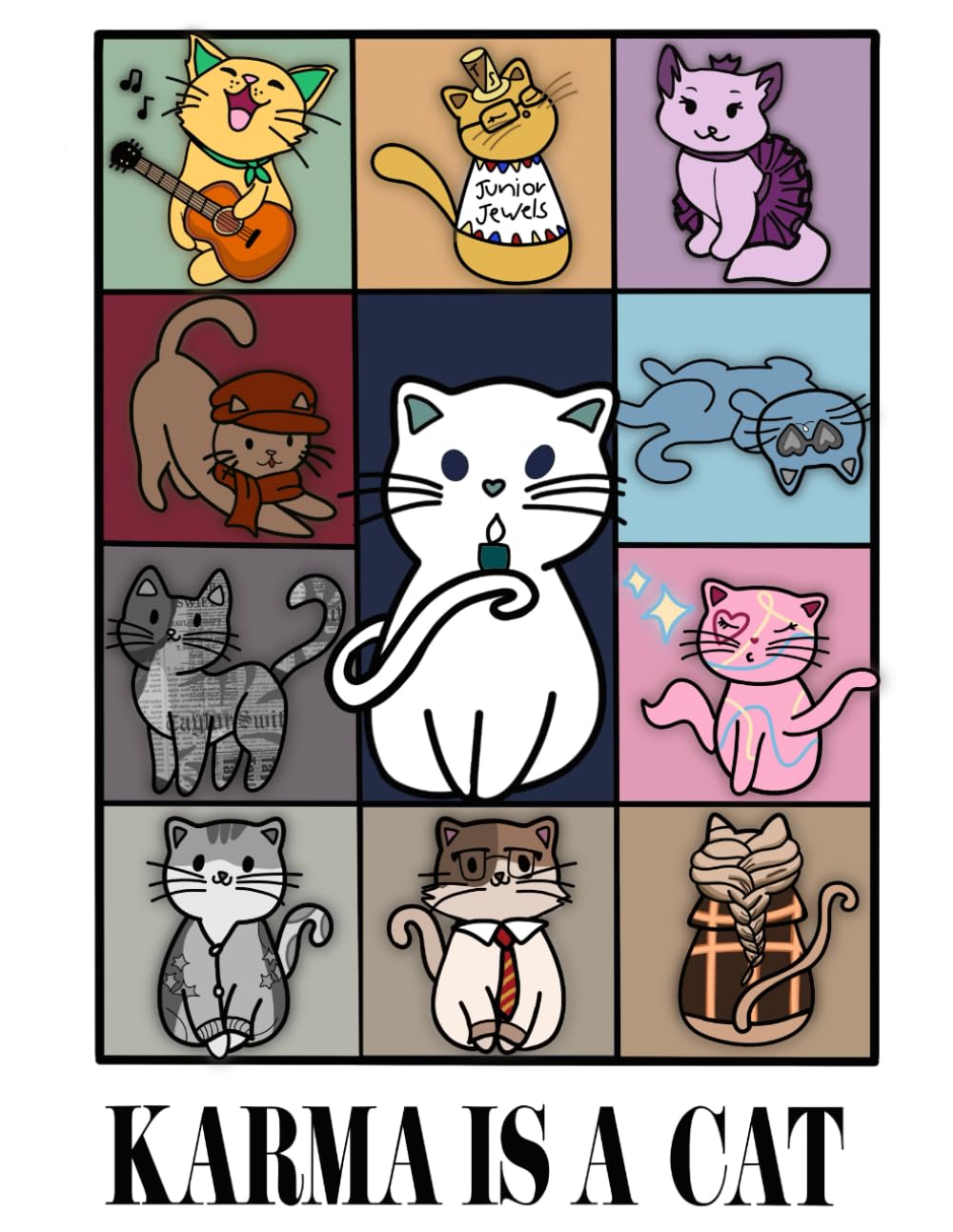 Swiftie Eras Tour Karma's a Cat