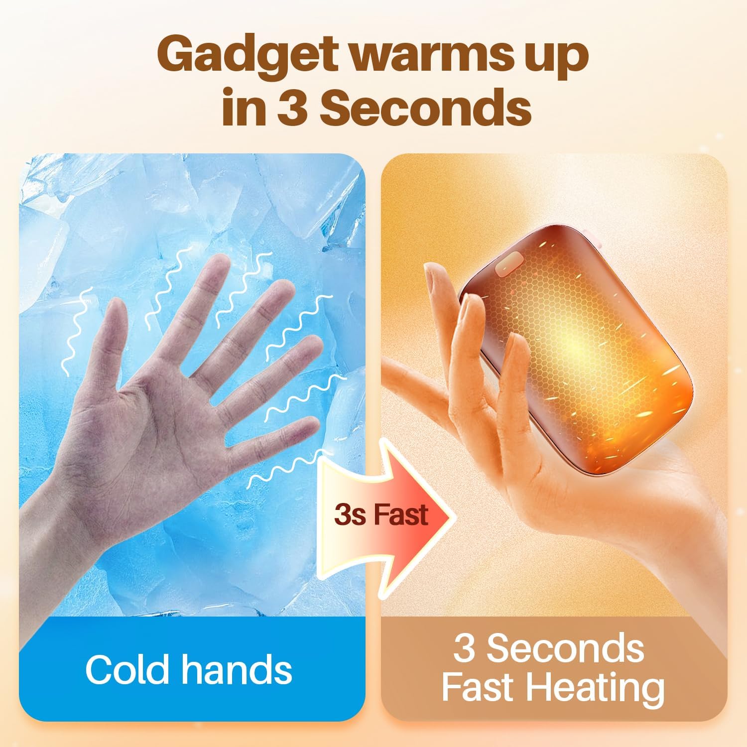 Product Image 1 - Hand Warmer Features