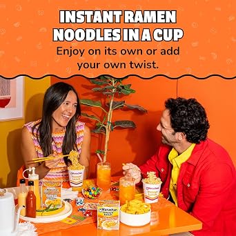 Maruchan Instant Lunch Ramen Noodles, Chicken Flavor Japanese-Style Instant Noodle Soup, Easy Meal Ready in 3 Minutes 2.25 Oz. (12 Pack)
