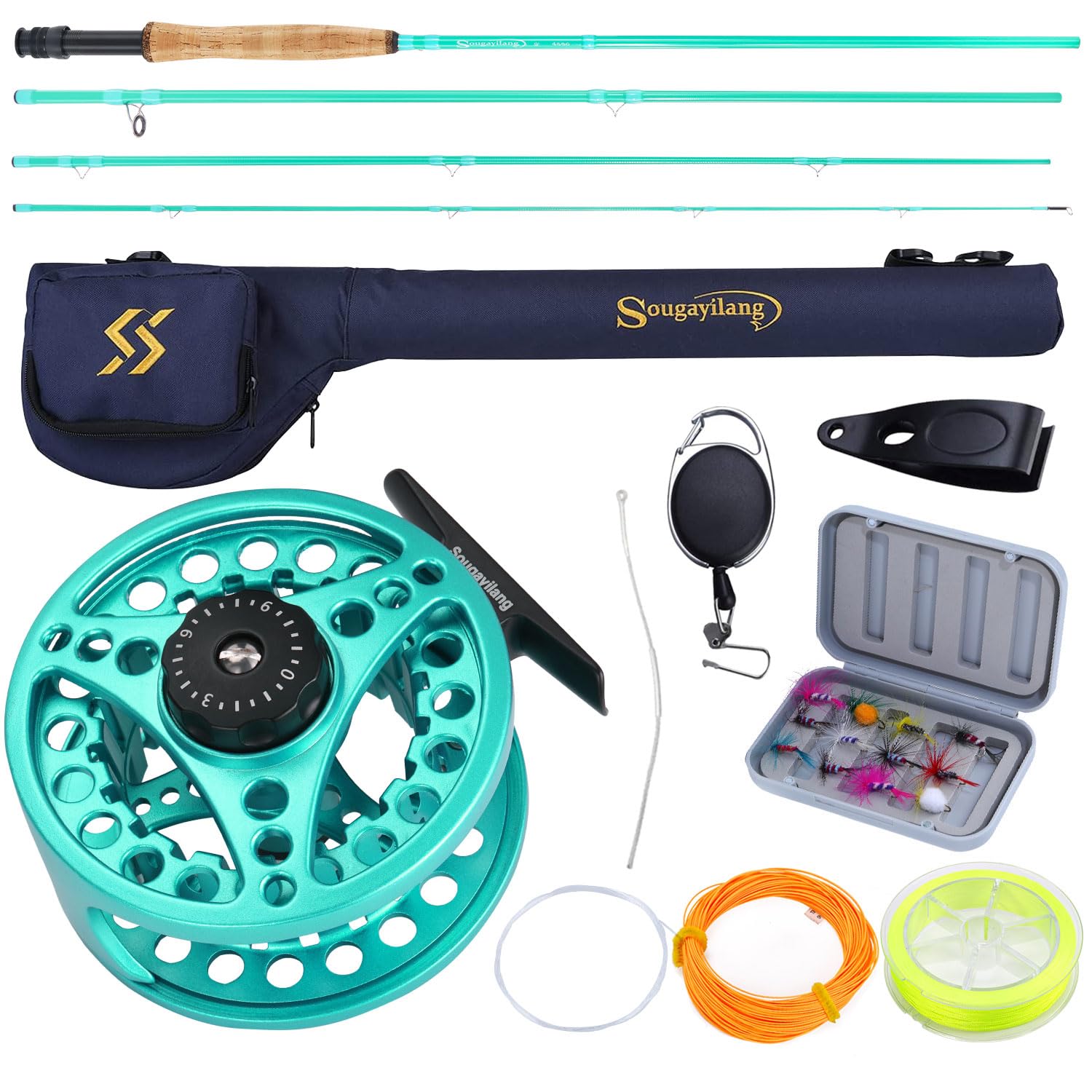 Sougayilang Fly Fishing Combo