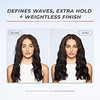 Vista 4 de XMONDO Hair Wavetech Extra Hold Wave Foam - Fórmula vegana con provitamina B5 y nutrientes antiencrespamiento para combatir la estática, controlar