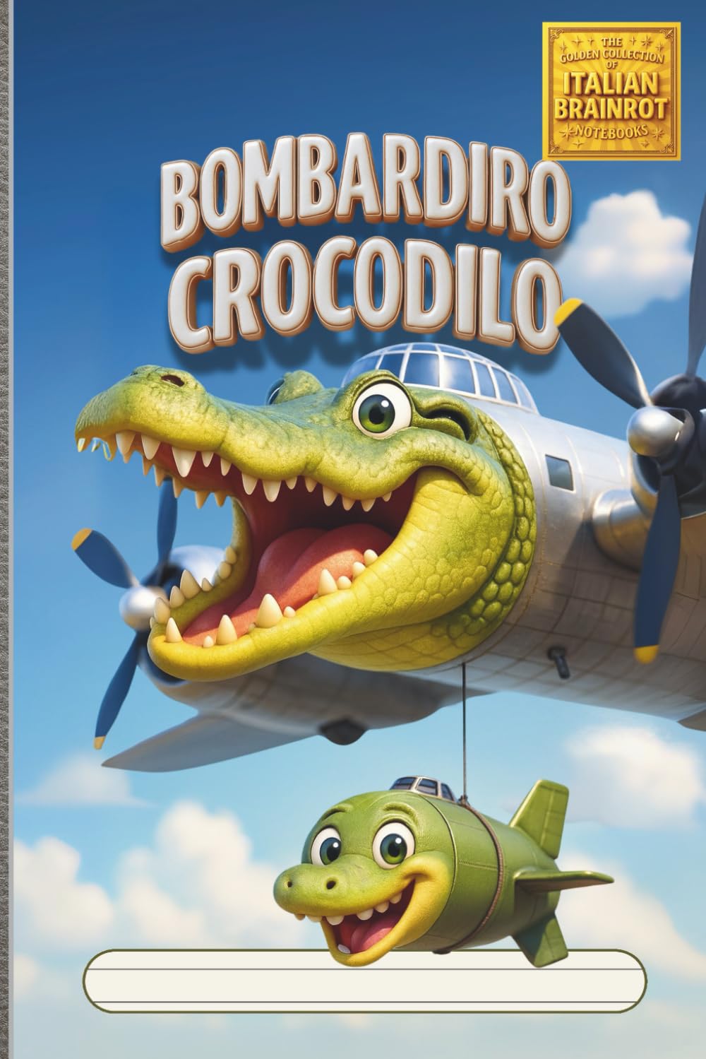 Italian Brainrot Notebook – Bombardiro Crocodilo | Funny A5 Lined Notebook with Study Aids & Relaxation Pages | 64 Lined Pages: Viral Meme School … | Funny & Functional Stationery Italian Brainrot Notebook – Bombardiro Crocodilo | Funny A5 Lined Notebook with Study Aids & Relaxation Pages | 64 Lined Pages: Viral Meme School … | Funny & Functional Stationery