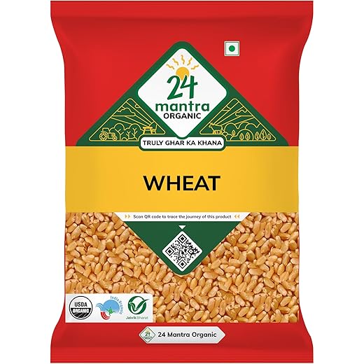 24 Mantra Organic Wheat - Premium 1 Kg
