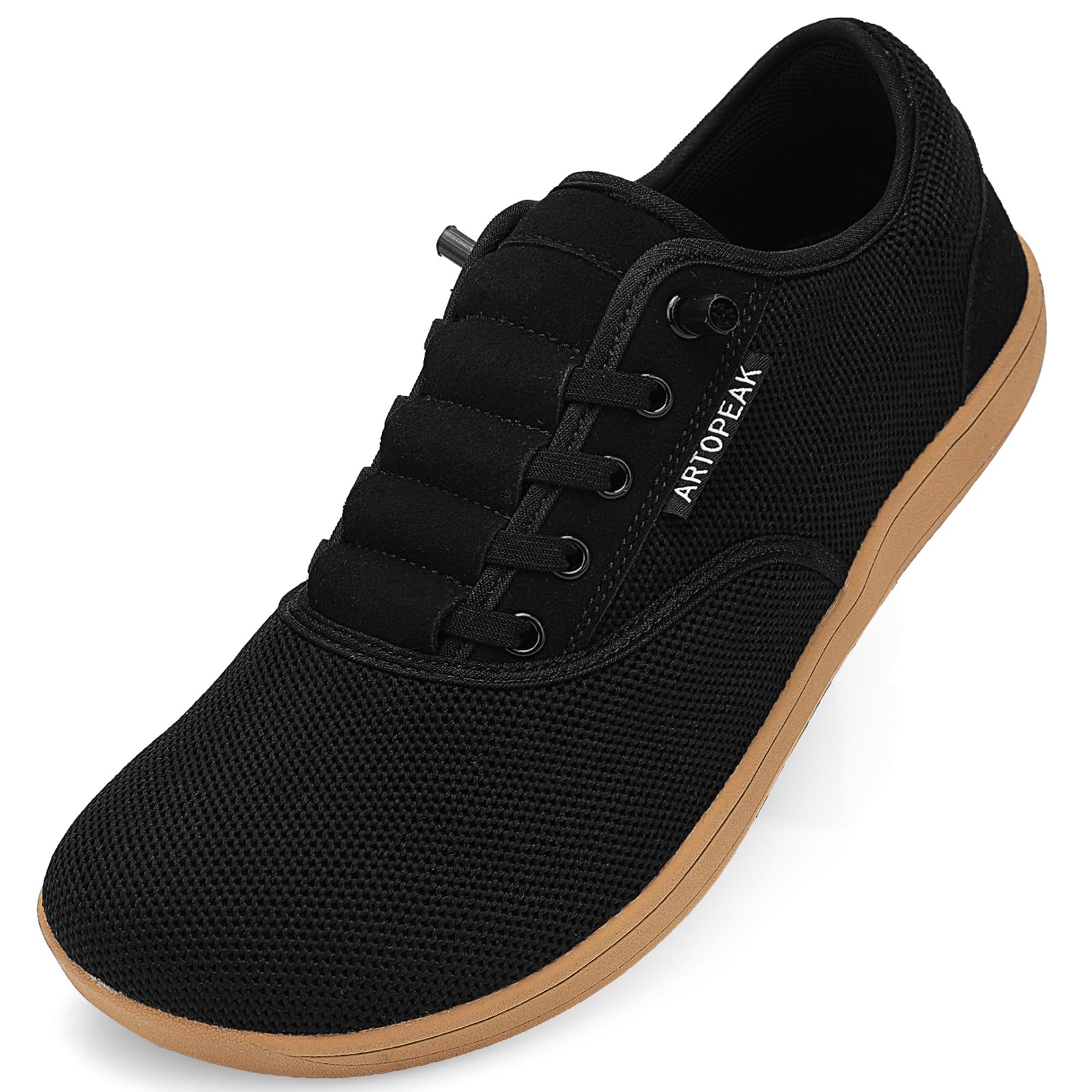 ARTOPEAK Adapt Knit Trainer Wide Toe Box Shoe with Earth-Link Grounding, Zero-Drop Sole, Breathable Knit Upper & Machine Washable Perfect for Daily Wear & Light Training