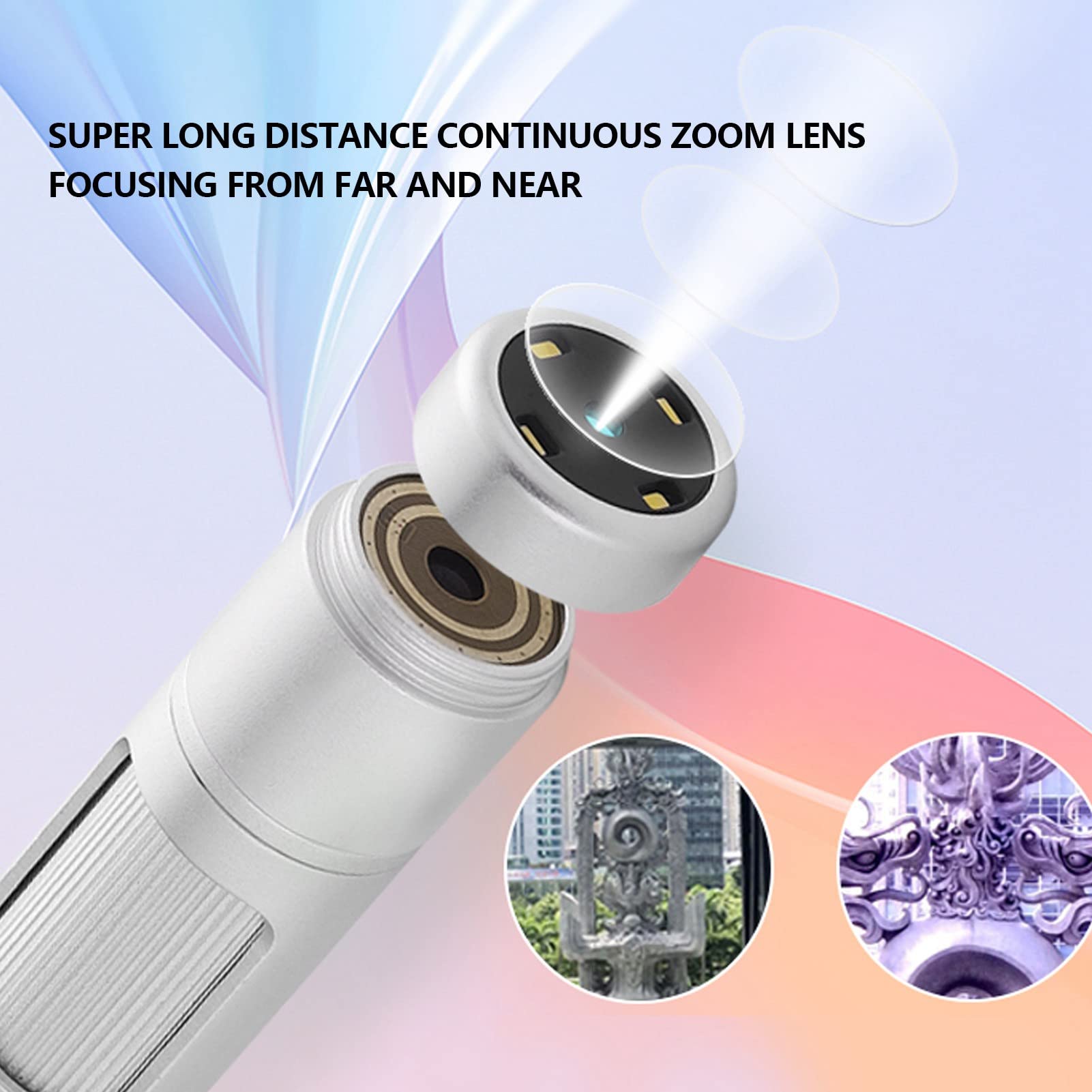 Juego de Microscopio Digital, Kit de Cámara de Microscopio ABS de Aleación de Aluminio con 12MP 3840x3104, Zoom de 750x, Luz LED de Campo Oscuro, Tipo C para Probar Técnicos de Estaciones