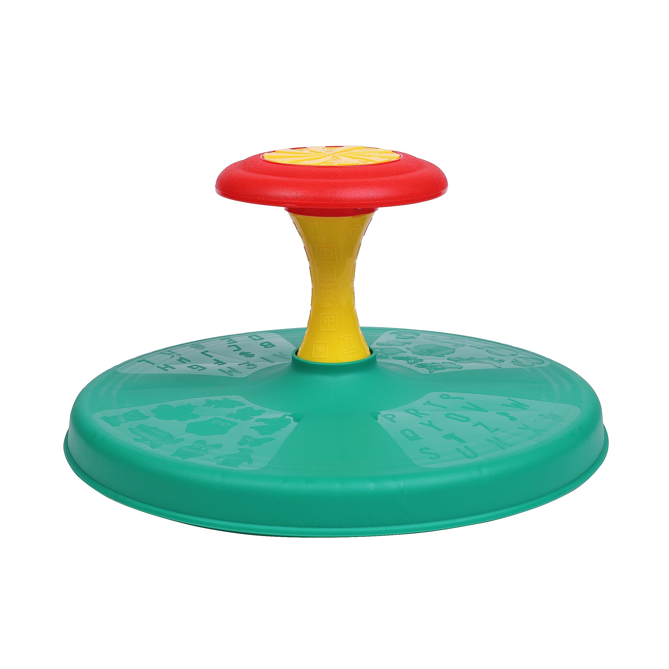 EVRUM Unbrakable Preshcool Play Activity Sit 'N Spin Toys,Sit & Spinning Activity Toy,Bigger Size Kids Play Sit 'n Spin Toy (Multicolor)